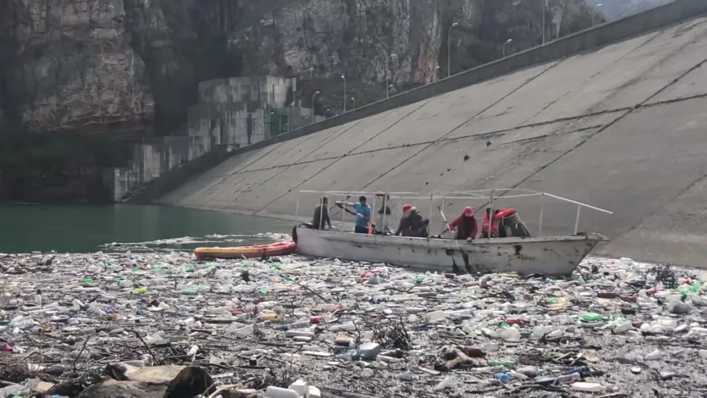 Ndotje masive në liqenin e Komanit, organet ligjzbatuese të marrin masa.