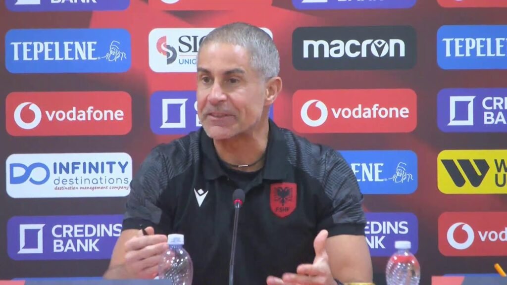 Video: Sylvinho optimist për ndeshjen e fundit të Nations League kundër Ukrainës