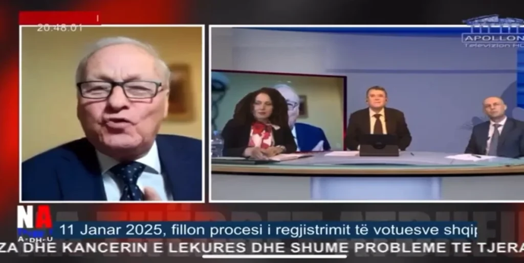 Profesori Kristaq Kume shpjegon procesin e votimit nga ana e diasporës në emisionin “Na Thërret Atdheu” nga Besnik Sulejmani