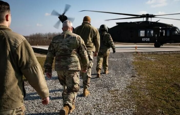 KFOR realizon patrulla ajrore në veri të Kosovës KFOR realizon patrulla ajrore në veri të Kosovës