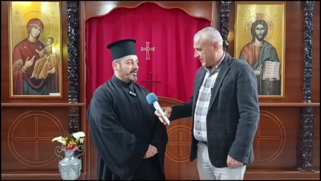 AT AUREL BARDHO GRADOHET NË KRYE TË KISHËS SË BUBULLIMES AT AUREL BARDHO GRADOHET NË KRYE TË KISHËS SË BUBULLIMES