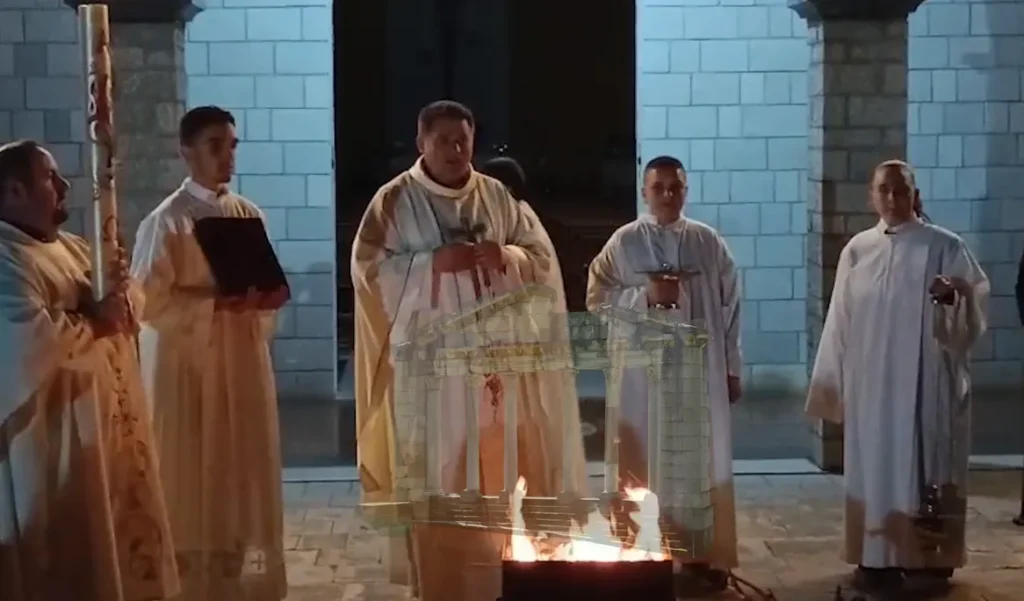 Pashka në Lushnje: Kremtimi i vigjiljes në Kishën e Shënjtërve Pjetri e Pali Pashka në Lushnje: Kremtimi i vigjiljes në Kishën e Shënjtërve Pjetri e Pali