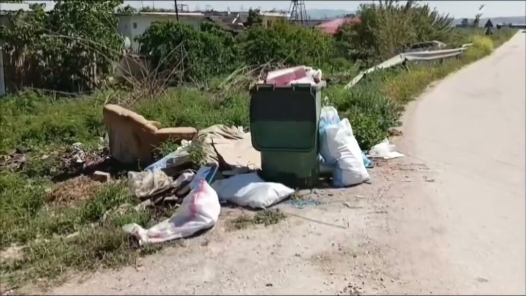 Rrugët e Bashkisë Divjakë janë kthyer në grumbuj mbeturinash Rrugët e Bashkisë Divjakë janë kthyer në grumbuj mbeturinash