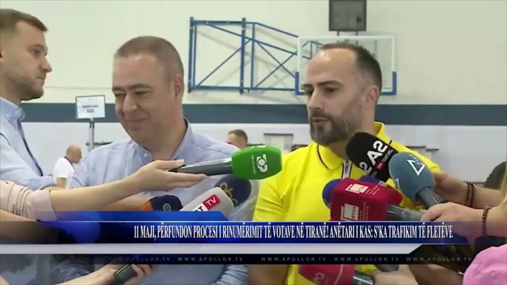 11 MAJI, PËRFUNDON PROCESI I RINUMËRIMIT TË VOTAVE NË TIRANË! ANËTARI I KAS S’KA TRAFIKIM TË FLETËVE 11 MAJI, PËRFUNDON PROCESI I RINUMËRIMIT TË VOTAVE NË TIRANË! ANËTARI I KAS S’KA TRAFIKIM TË FLETËVE