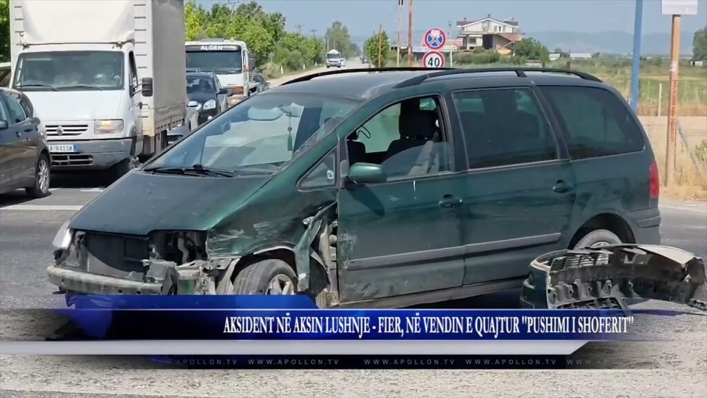 AKSIDENT NË AKSIN LUSHNJE-FIER, NË VENDIN E QUAJTUR ”PUSHIMI I SHOFERIT” AKSIDENT NË AKSIN LUSHNJE-FIER, NË VENDIN E QUAJTUR ”PUSHIMI I SHOFERIT”