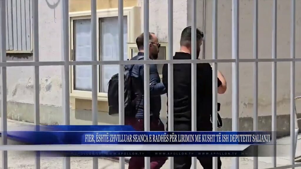 FIER, ËSHTË ZHVILLUAR SEANCA E RADHËS PËR LIRIMIN ME KUSHT TË ISH DEPUTETIT SALIANJI FIER, ËSHTË ZHVILLUAR SEANCA E RADHËS PËR LIRIMIN ME KUSHT TË ISH DEPUTETIT SALIANJI