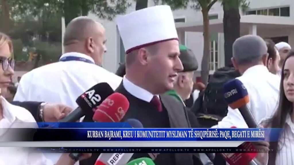 KURBAN BAJRAMI, KREU I KOMUNITETIT MYSLIMAN TË SHQIPËRISË PAQE, BEGATI E MIRËSI
