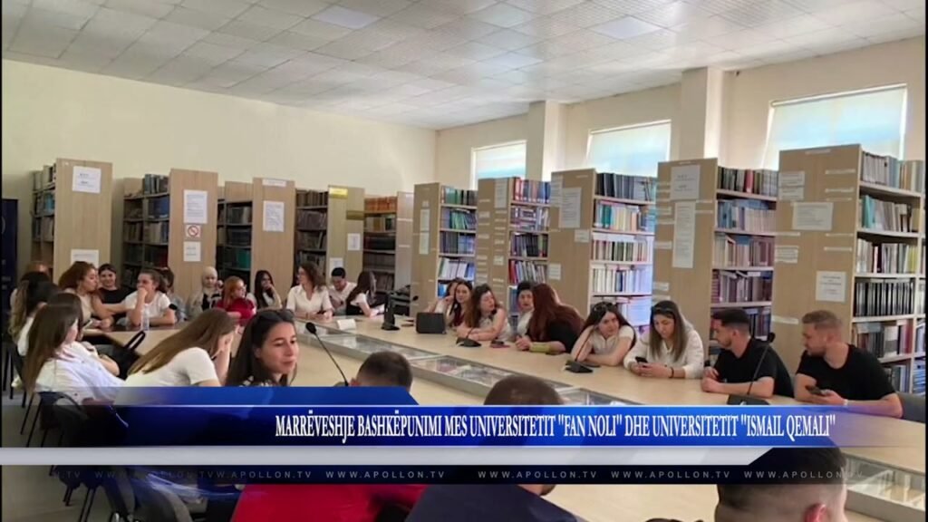 MARRËVESHJE BASHKËPUNIMI MES UNIVERSITETIT ”FAN NOLI” DHE UNIVERSITETIT ”ISMAIL QEMALI” MARRËVESHJE BASHKËPUNIMI MES UNIVERSITETIT ”FAN NOLI” DHE UNIVERSITETIT ”ISMAIL QEMALI”