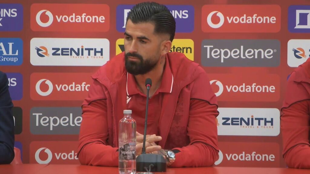 Shqipëri-Serbi / Konferenca për media e Elseid Hysajt & Qazim Laçit para ndeshjes Shqipëri-Serbi / Konferenca për media e Elseid Hysajt & Qazim Laçit para ndeshjes