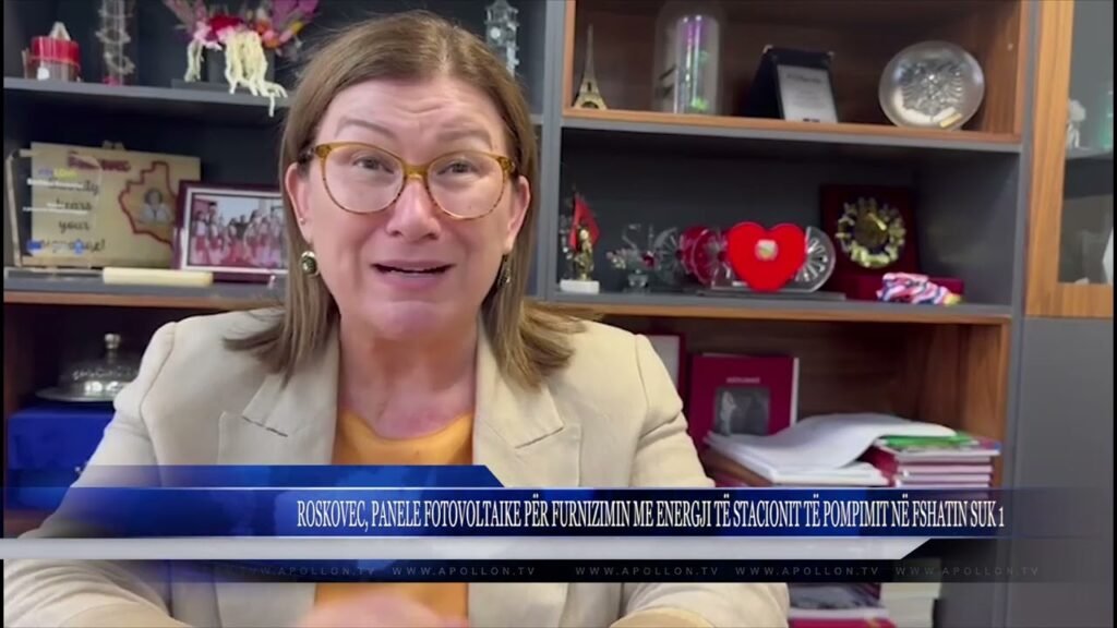 ROSKOVEC, PANELE FOTOVOLTAIKE PËR FURNIZIMIN ME ENERGJI TË STACIONIT TË POMPIMIT NË FSHATIN SUK 1