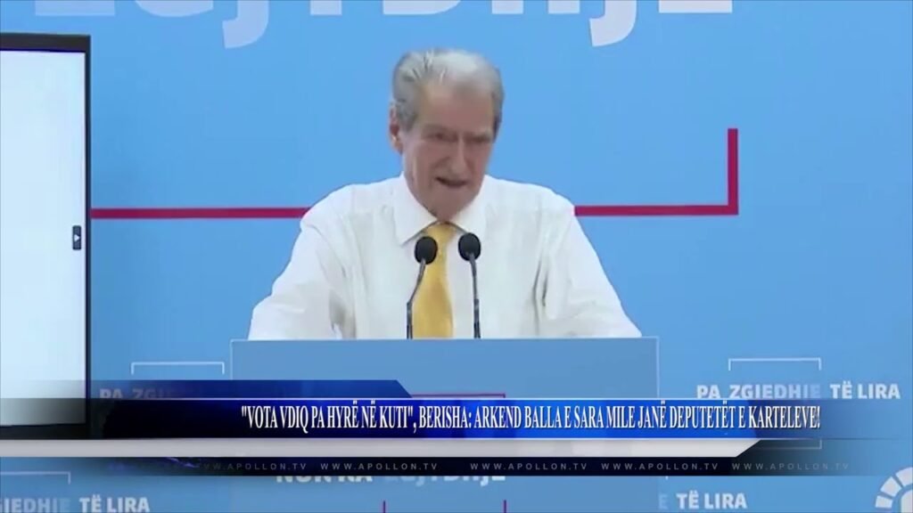 ”VOTA VDIQ PA HYRË NË KUTI”, BERISHA ARKEND BALLA E SARA MILE JANË DEPUTETËT E KARTELEVE! ”VOTA VDIQ PA HYRË NË KUTI”, BERISHA ARKEND BALLA E SARA MILE JANË DEPUTETËT E KARTELEVE!