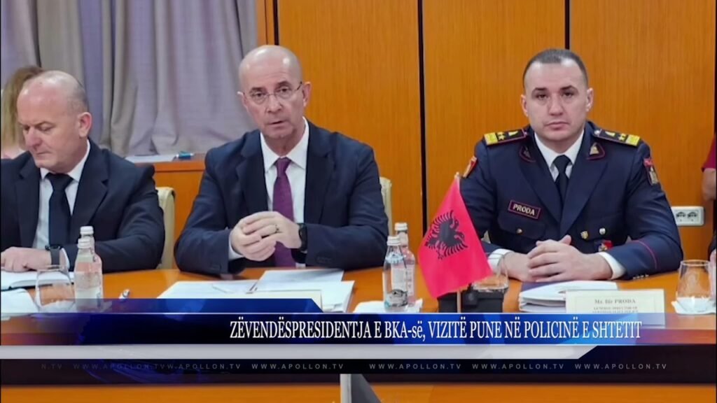ZËVENDËSPRESIDENTJA E BKA së, VIZITË PUNE NË POLICINË E SHTETIT