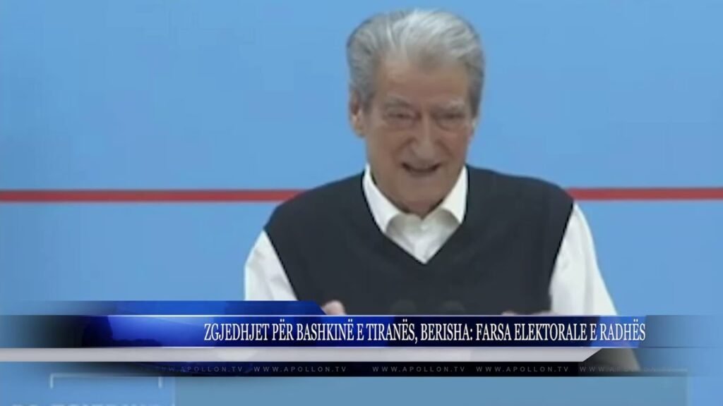 ZGJEDHJET PËR BASHKINË E TIRANËS, BERISHA FARSA ELEKTORALE E RADHËS ZGJEDHJET PËR BASHKINË E TIRANËS, BERISHA FARSA ELEKTORALE E RADHËS