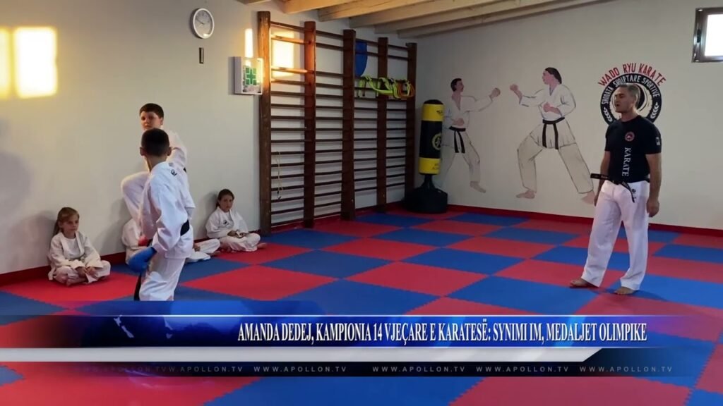 AMANDA DEDEJ, KAMPIONIA 14 VJEÇARE E KARATESË SYNIMI IM, MEDALJET OLIMPIKE