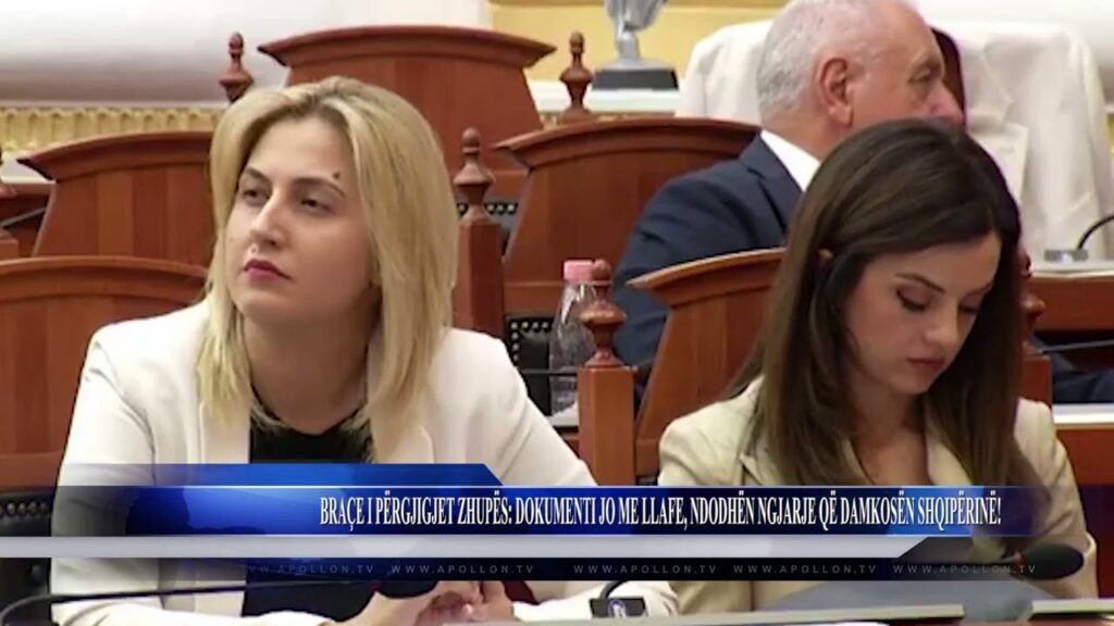 BRAÇE I PËRGJIGJET ZHUPËS DOKUMENTI JO ME LLAFE, NDODHËN NGJARJE QË DAMKOSËN SHQIPËRINË!