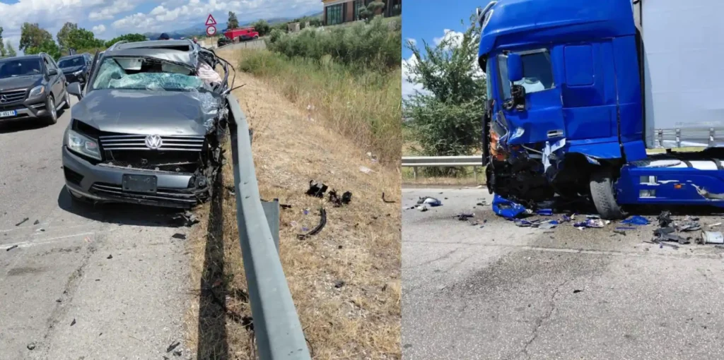 Aksident i rëndë në rrugën Peqin-Rrogozhinë, dy të huaj në gjendje kritike