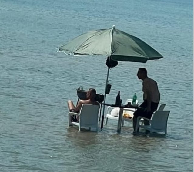 Pushime kreative në liqenin e Pogradecit