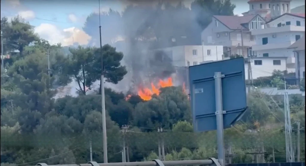 Flakët përfshijnë një zonë të banuar në Lezhë, dyshohet pakujdesia si shkaktar Flakët përfshijnë një zonë të banuar në Lezhë, dyshohet pakujdesia si shkaktar