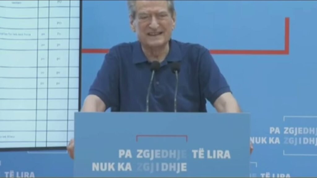 Kreu i PD Sali Berisha ka akuzuar Qeverinë se përdor mjete të paligjshme për të ndikuar te votat Kreu i PD Sali Berisha ka akuzuar Qeverinë se përdor mjete të paligjshme për të ndikuar te votat