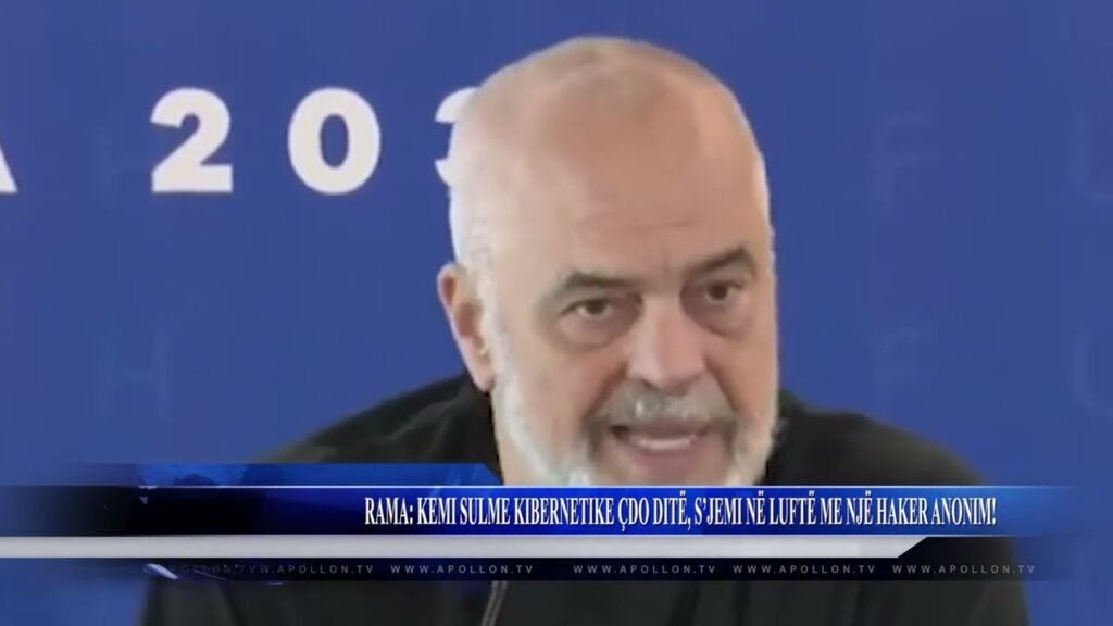 RAMA KEMI SULME KIBERNETIKE ÇDO DITË, S’JEMI NË LUFTË ME NJË HAKER ANONIM! RAMA KEMI SULME KIBERNETIKE ÇDO DITË, S’JEMI NË LUFTË ME NJË HAKER ANONIM!