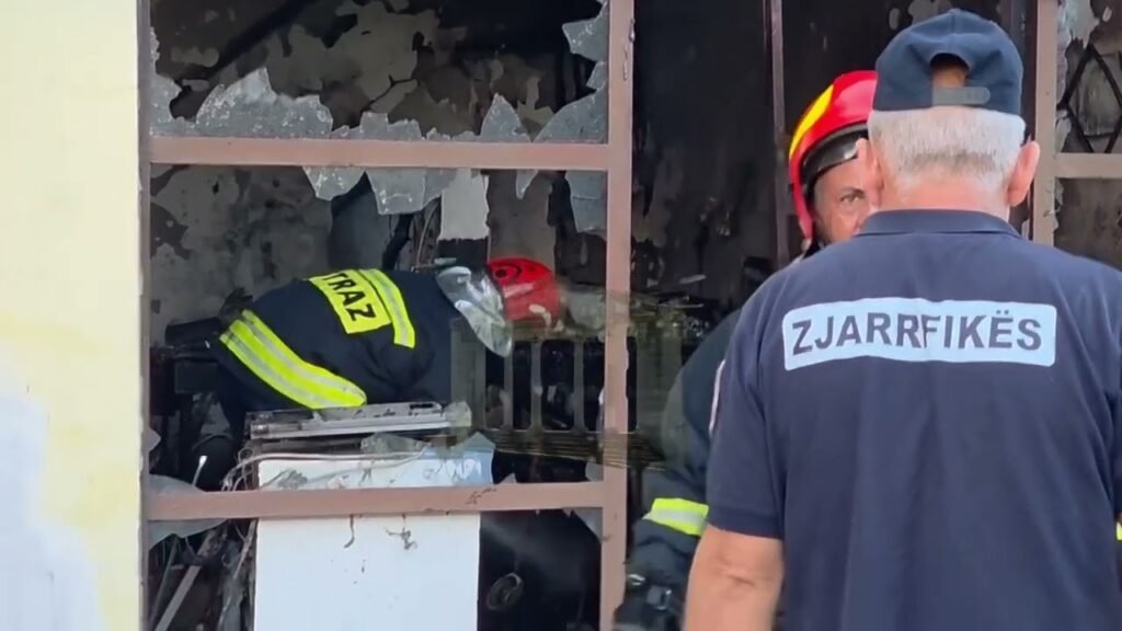 Shpërthimi i një bombule gazi trondit lagjen 1 Maji Shpërthimi i një bombule gazi trondit lagjen 1 Maji