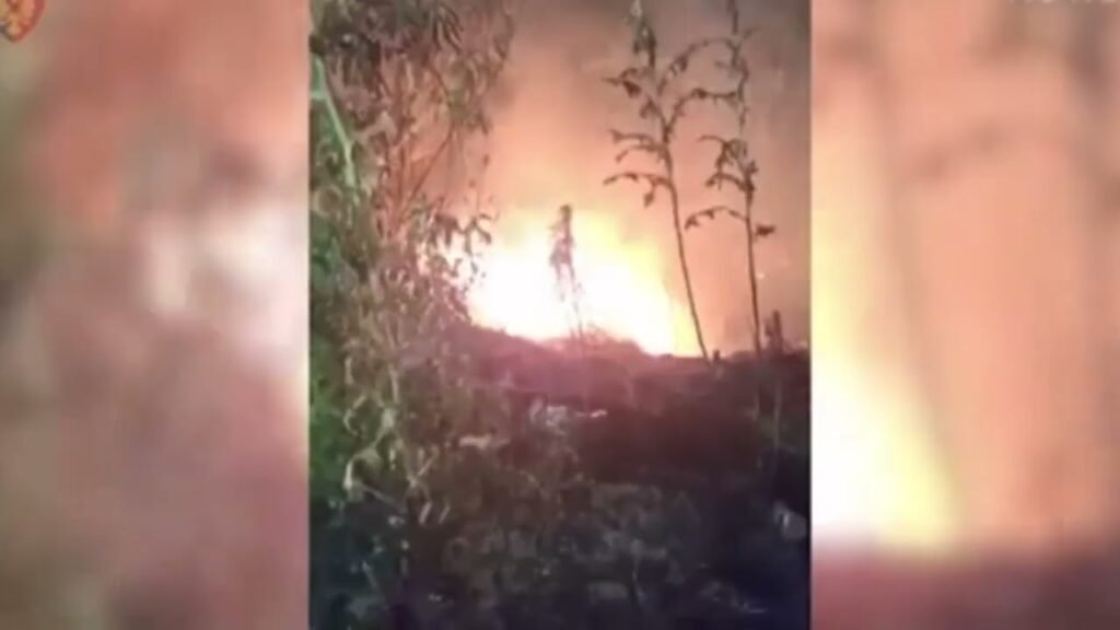 Zjarri pranë autostradës TEG, rrezikoi jetën e banorëve dhe një pike karburanti në afërsi