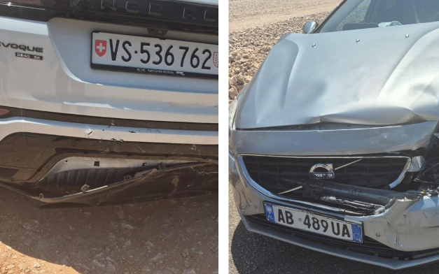 Përplasje mes mjeteve në rrugën Sarandë–Ksamil