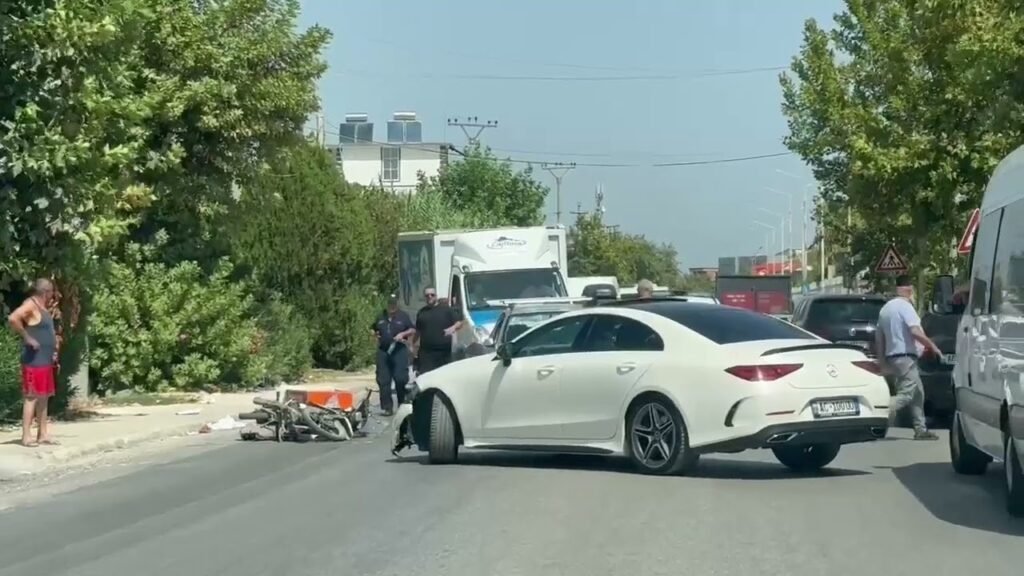 Një aksident ka ndodhur në unazën lindore të qytetit të Fierit Një aksident ka ndodhur në unazën lindore të qytetit të Fierit