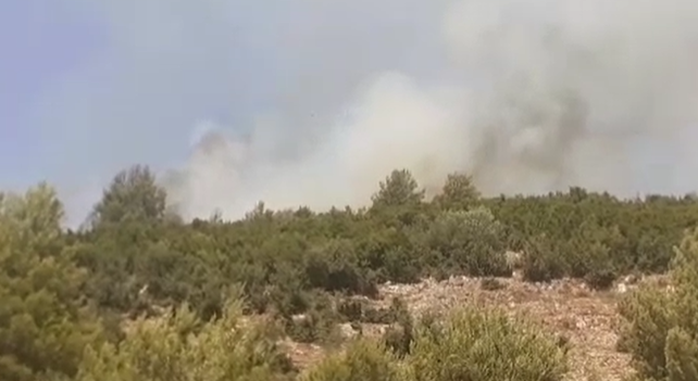 Zjarri përfshin zonën e Krastës në Krujë