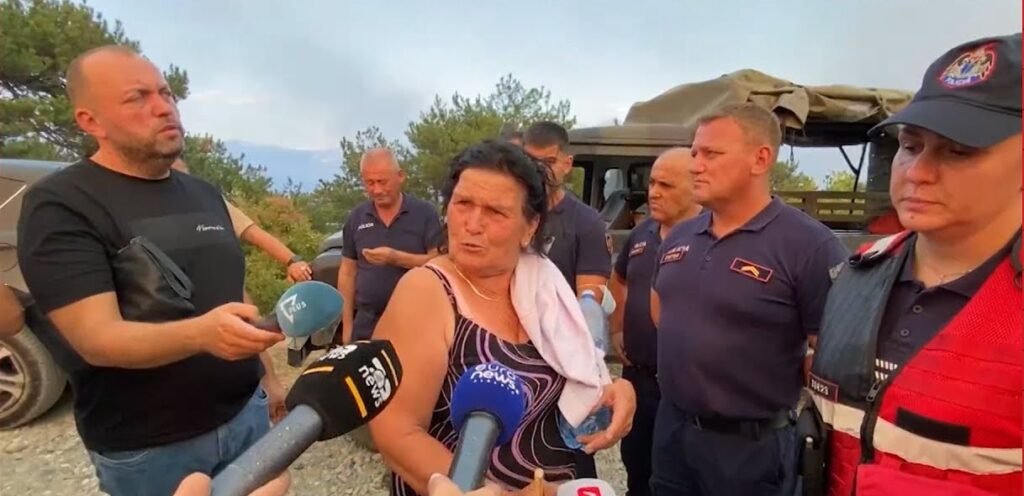 Banorët e Gramshit akuzojnë shtetin për dështim në përballimin e flakëve