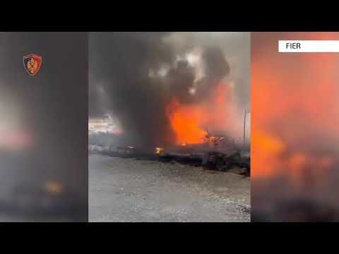 Zjarrvënie pranë linjës hekurudhore në Fier, arrestohet zjarrvënësi