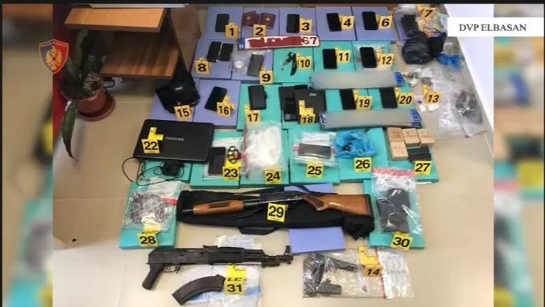 Operacion masiv antidrogë në Elbasan, dhjetëra të arrestuar Operacion masiv antidrogë në Elbasan, dhjetëra të arrestuar