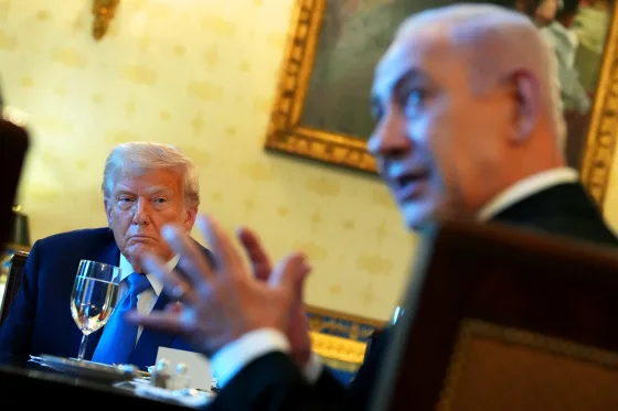 Trump dhe Netanyahu në bisedime vendimtare për Gazën Trump dhe Netanyahu në bisedime vendimtare për Gazën