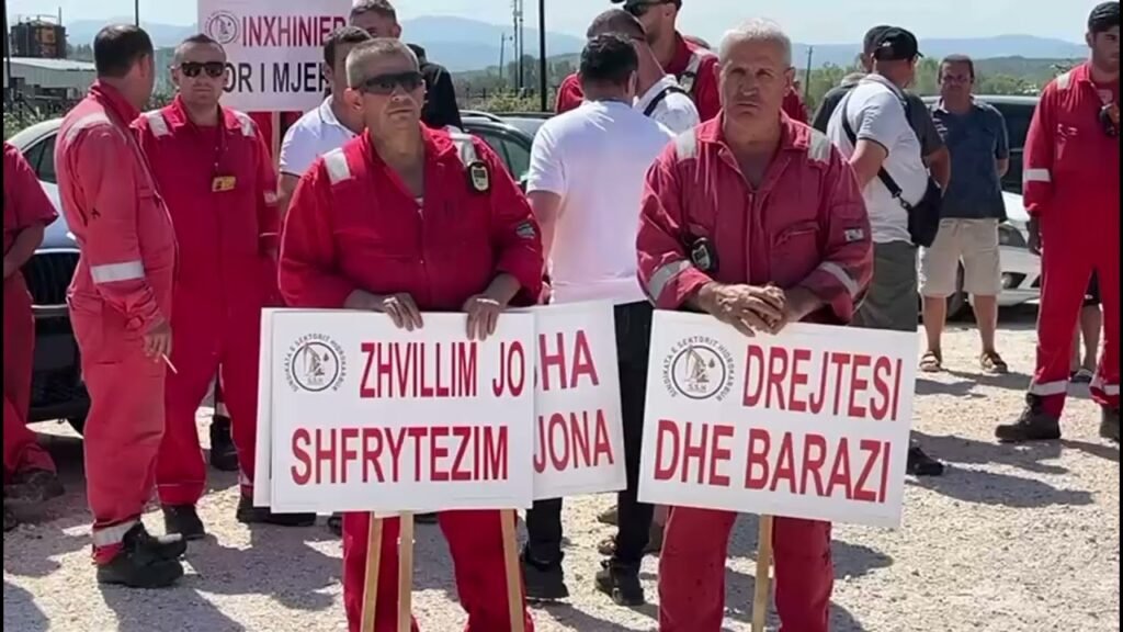 Dita e dyte e protestes se naftetareve, ende asnje reagim nga Bankers Petroleum! Dita e dyte e protestes se naftetareve, ende asnje reagim nga Bankers Petroleum!