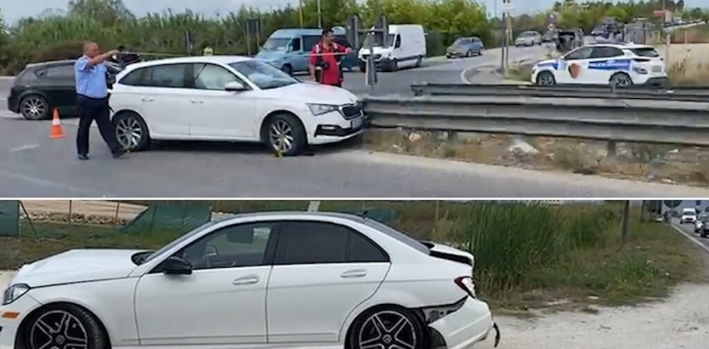 Përplasja në “Pushimin e shoferit” dërgon një grua në spital