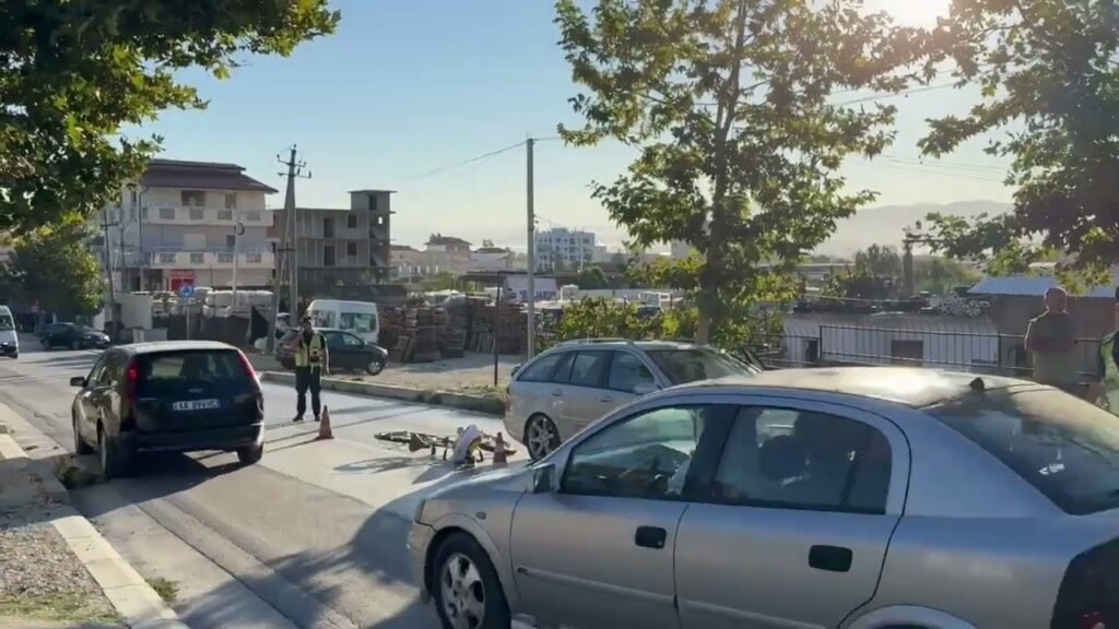 Një aksident rrugor ka ndodhur mengjesin e sotem në unazën e qytetit të Fierit