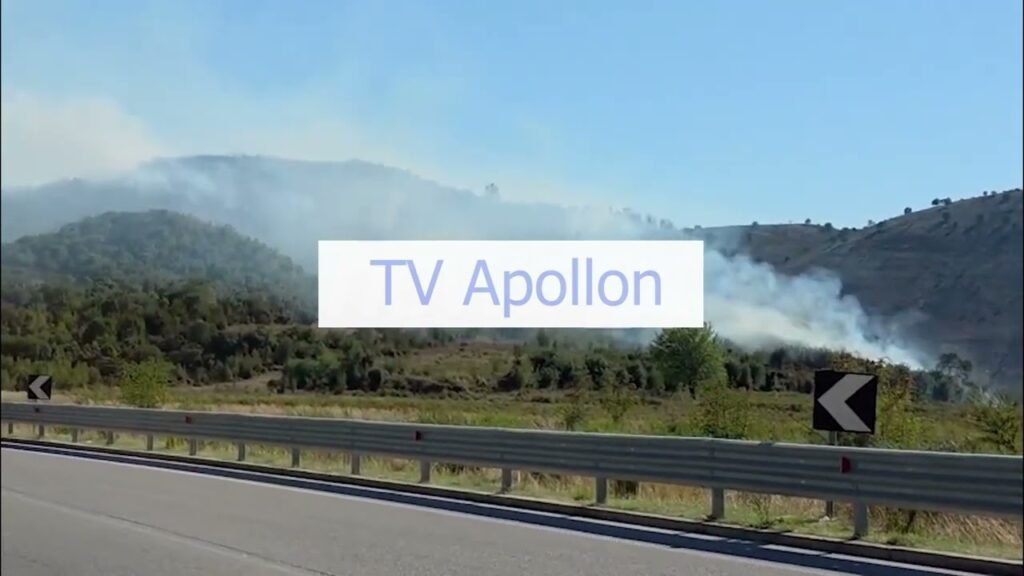 Zjarr i fuqishëm përfshin zonën e Fushë Verrisë në Sarandë