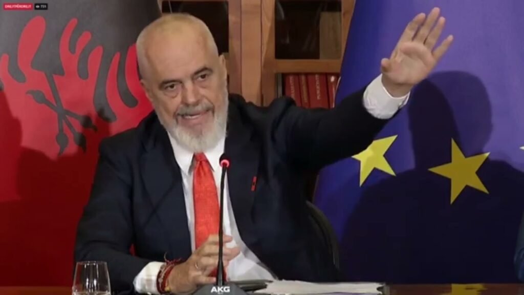Kryeministri Edi Rama prezanton masat për kontrollin e territorit