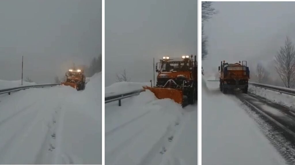 Dëbora mbulon aksin Qafë Thore–Theth, mjetet e pastrimit punojnë pa ndërprerje