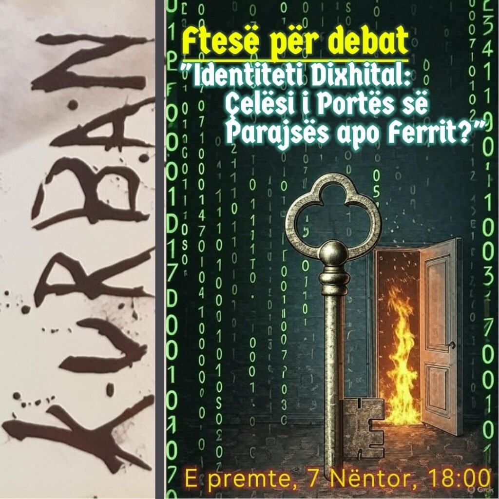 Debat për shoqërinë dixhitale dhe kontrollin, ftesë për pjesmarrje Debat për shoqërinë dixhitale dhe kontrollin, ftesë për pjesmarrje