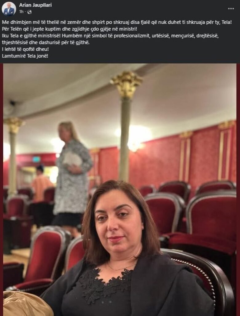 Zëvendësministri i Bujqësisë jep lajmin e hidhur: Ndërrohet nga jeta punonjësja e vlerësuar e ministrisë