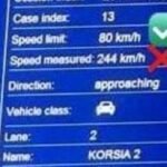 “Çmenduri” në Unazë, radari kap shoferin me 244 km/h, Policia apelon: Rrezik ekstrem, respektoni rregullat e qarkullimit!