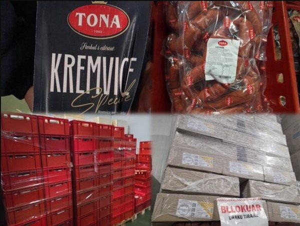 AKU bllokon 5 ton djathë “Gouda” dhe 944 kg fileto pule për mungesë etiketimi në shqip