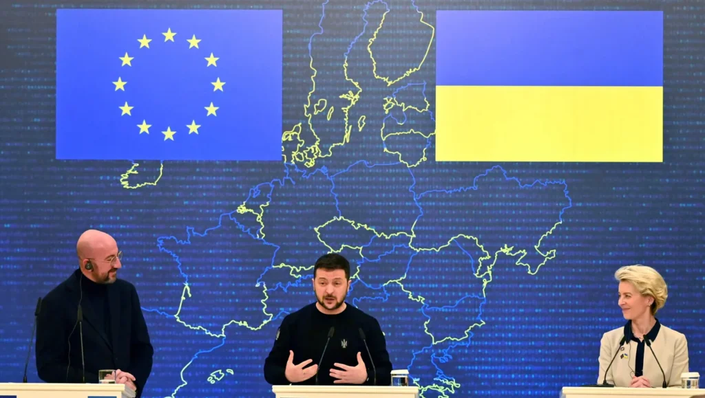 BE miraton paketë financiare 90 miliardë euro për Ukrainën, pa prekur asetet e ngrira ruse