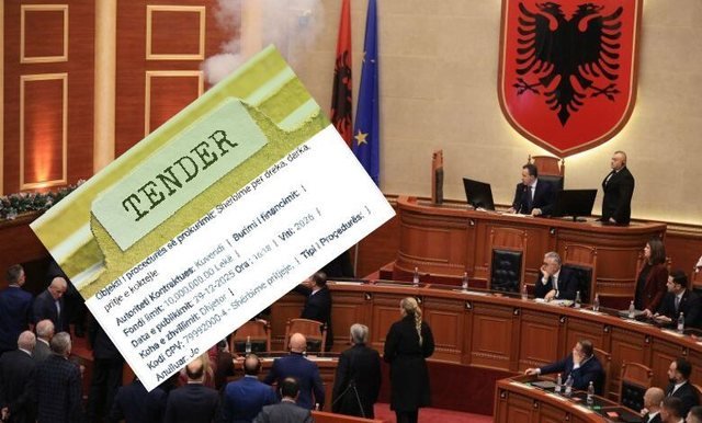 Opozita i vuri “zjarrin” Kuvendit, Peleshi tender 100 mijë euro për dreka, darka e koktejle!