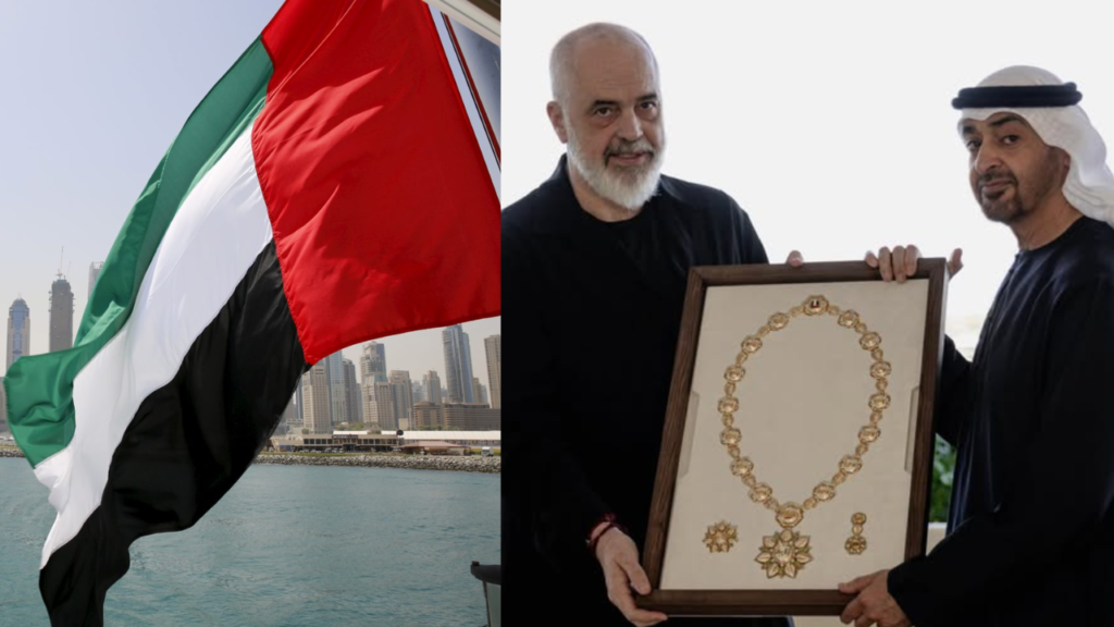 Edi Rama nderohet me medaljen më të lartë shtetërore nga Emiratet e Bashkuara Arabe