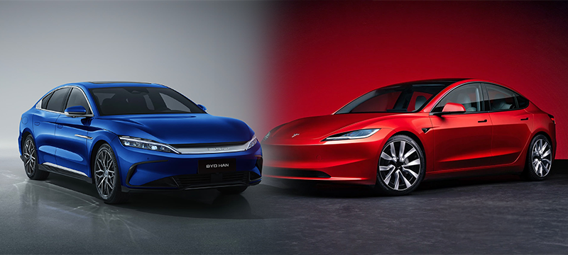 Ndryshim historik në tregun global të makinave elektrike: BYD lë pas Teslën