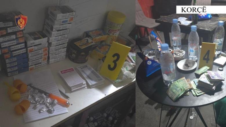 Policia arreston 57-vjeçarin në Bulgarec për lojëra fati dhe shpërndarje kokaine, 14 persona nën hetim