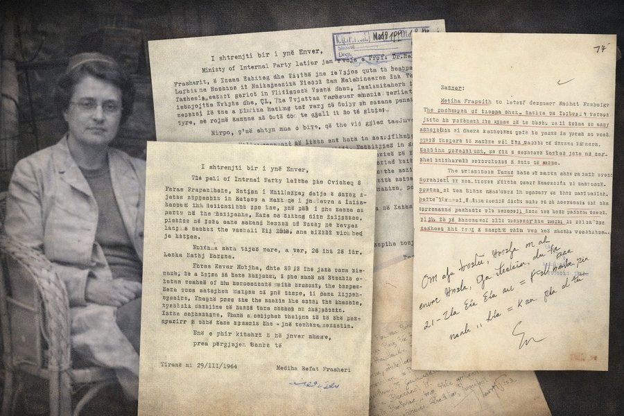 Si Enver Hoxha nuk lejoi Mediha Frashërin të takonte vajzën e saj pas 30 vitesh të ndara. Letra origjinale