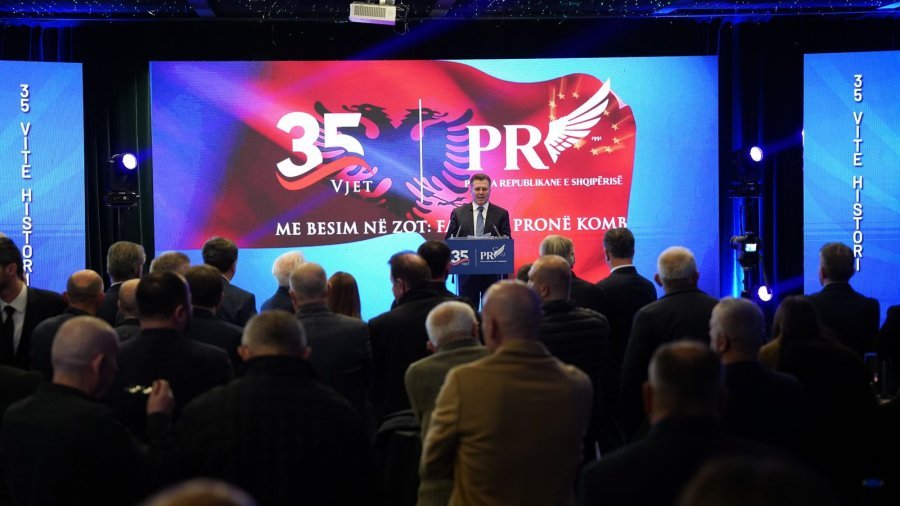 Partia Republikane shënon 35-vjetorin e themelimit, Mediu bën thirrje për bashkimin e opozitës Partia Republikane shënon 35-vjetorin e themelimit, Mediu bën thirrje për bashkimin e opozitës